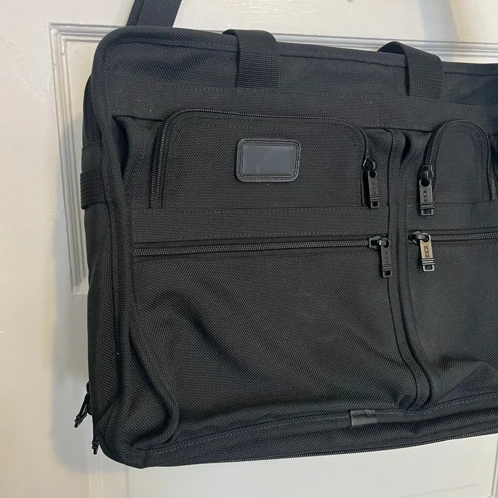 TUMI FXT Ballistic Nylon Compact Large Screen Computer Briefcase Bag